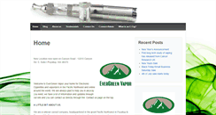 Desktop Screenshot of evergreenvapor.com